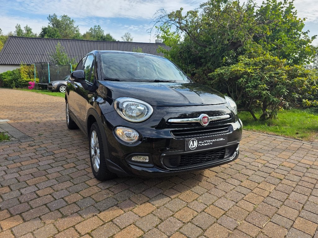 Fiat 500X 1.6 Pop Lounge | Benzine | Cruise | LEZ OK, Auto's, Voorwielaandrijving, 139 g/km, Zwart, 5 deurs