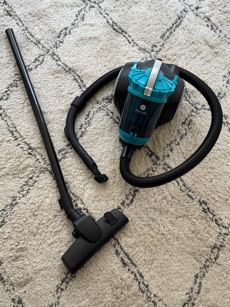 Stofzuiger Klindo, Aspirateur, Réservoir, Enlèvement, Utilisé