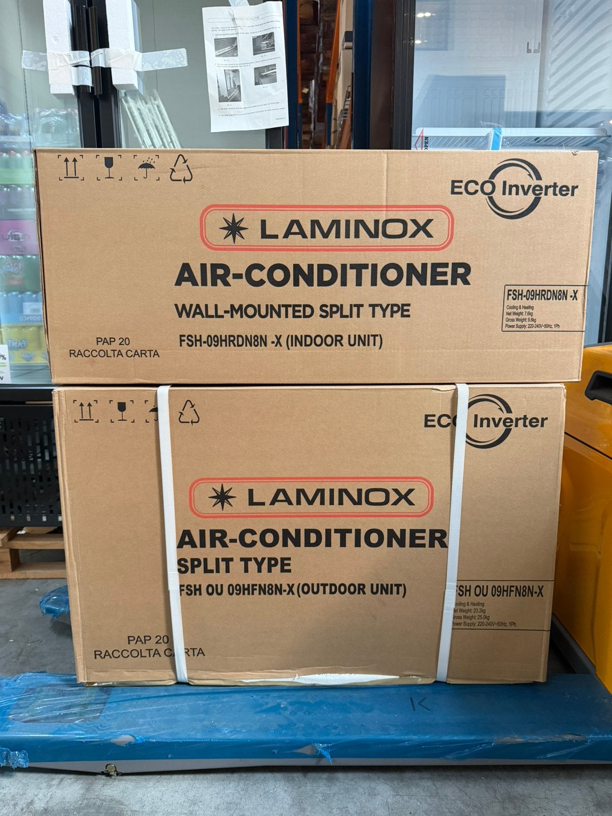 AIR CONDITIONNÉ LAMINOX SPLIT TYPE, Neuf, Enlèvement ou Envoi, 35 à 50 cm, Autres types