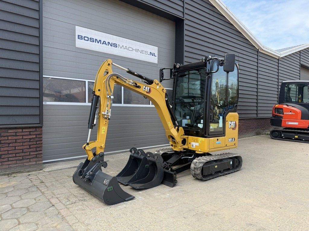 Caterpillar 301.6 1925 kg minigraver NIEUW sloop / sorteer f, Zakelijke goederen, Machines en Bouw | Kranen en Graafmachines, Graafmachine