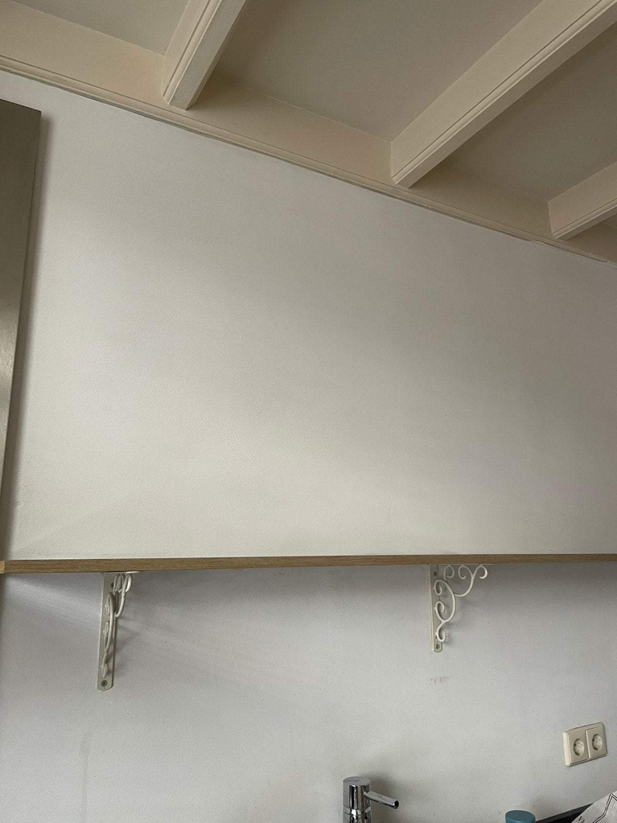 Keukenplank met sierdragers, Huis en Inrichting, Keuken | Keukenelementen, Ophalen, Minder dan 50 cm, Gebruikt, Minder dan 100 cm