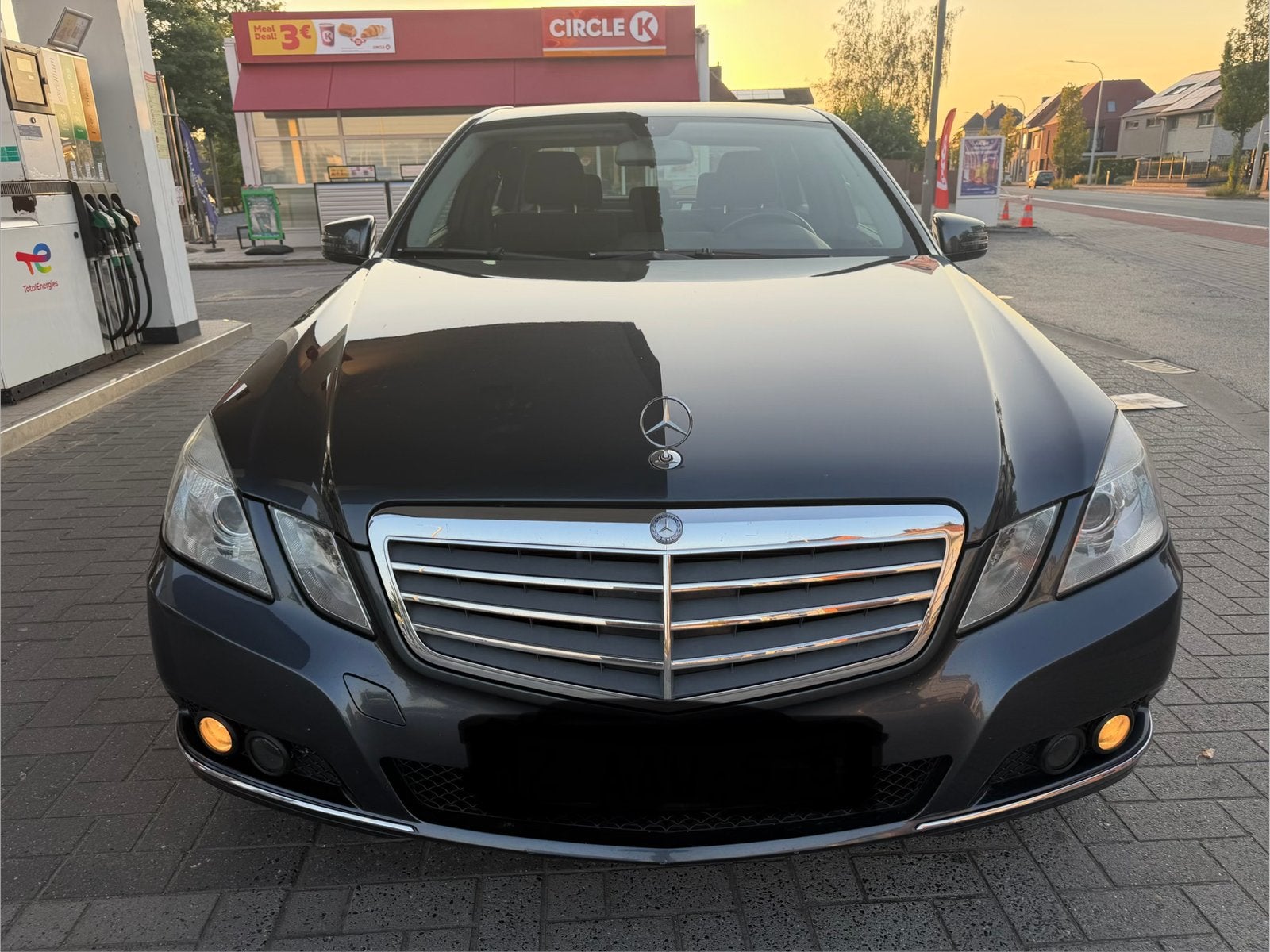 Mercedes E220 CDI AUTOMAAT *217.000 Km*2009*TOP STAAT*AIRCO, Auto's, Automaat, Euro 5, Stof, Zwart