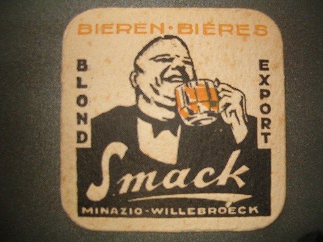 Tapis à bière Minazio Willebroek 3 : 95 x 95 mm, Enlèvement ou Envoi, Utilisé, Sous-bock