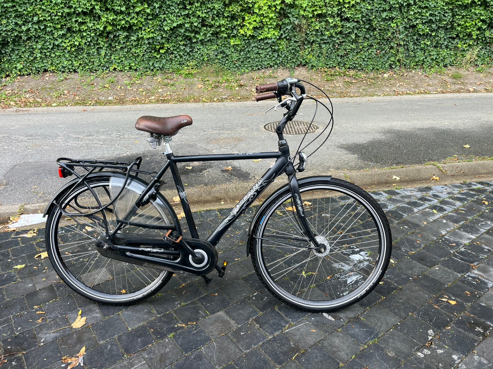 Stadsfiets, Fietsen en Brommers, Gebruikt, Versnellingen, Trommelrem, Ophalen