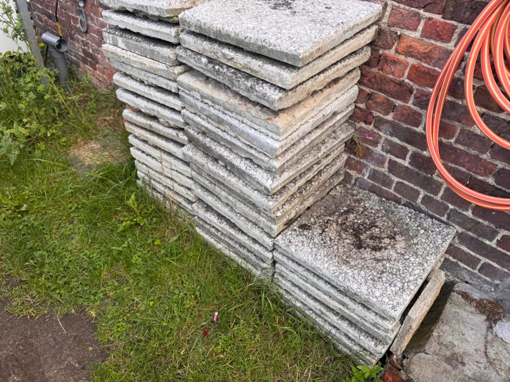 Terras tegels, Ophalen, Gebruikt, 20 tot 50 mm
