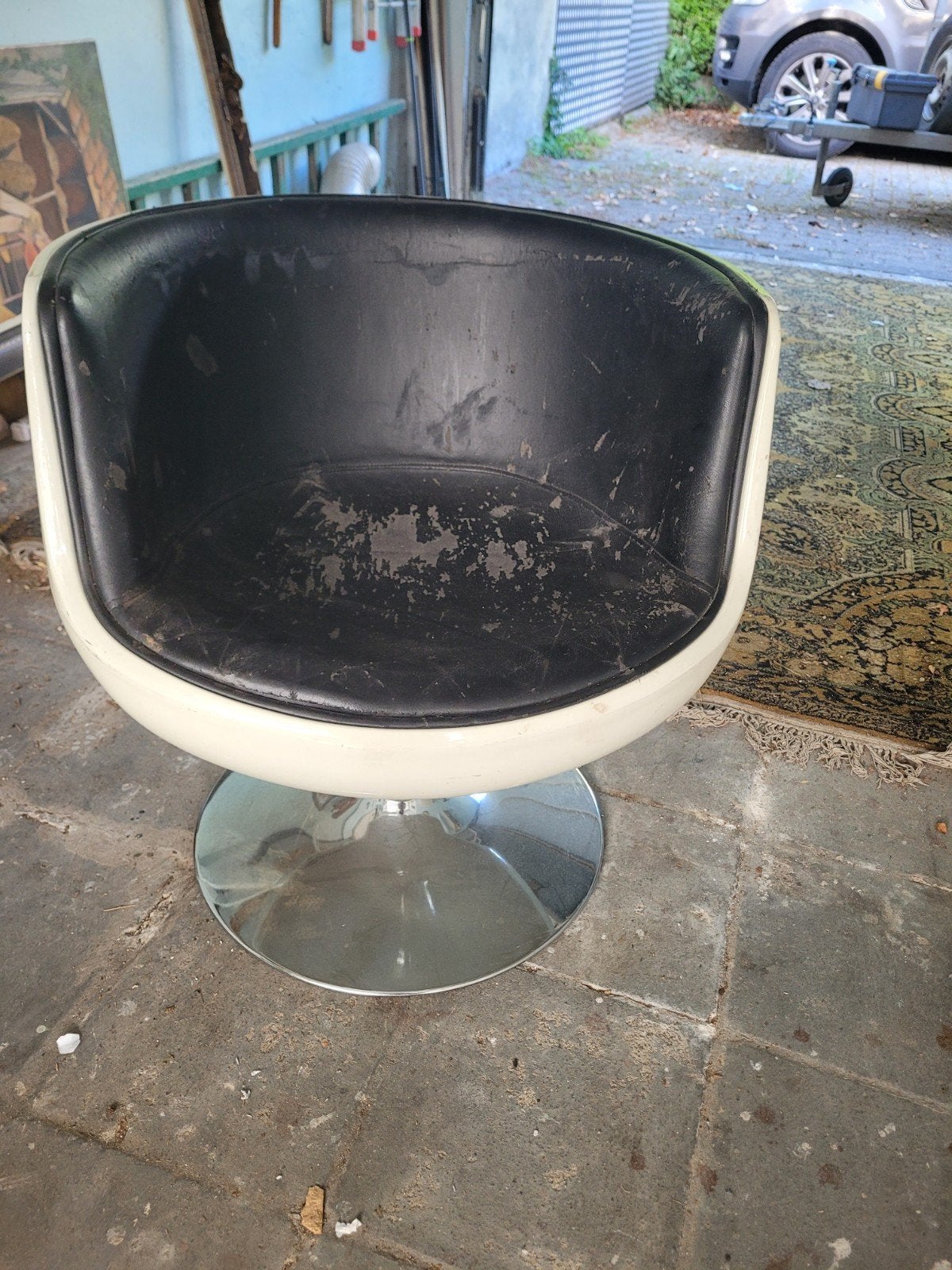 Mooie kuipzetel, Huis en Inrichting, Fauteuils, Ophalen