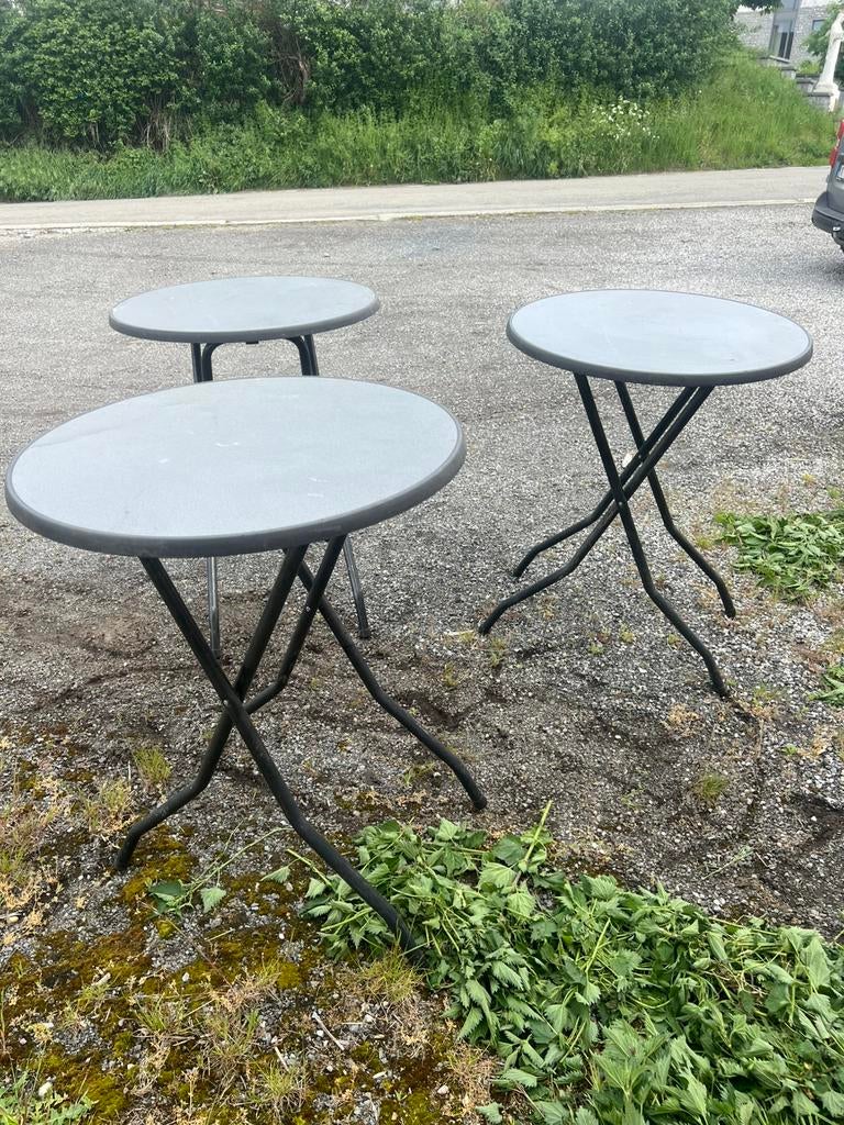 3 Table haute, mange debout, Maison & Meubles, Tables | Tables mange-debout, Enlèvement