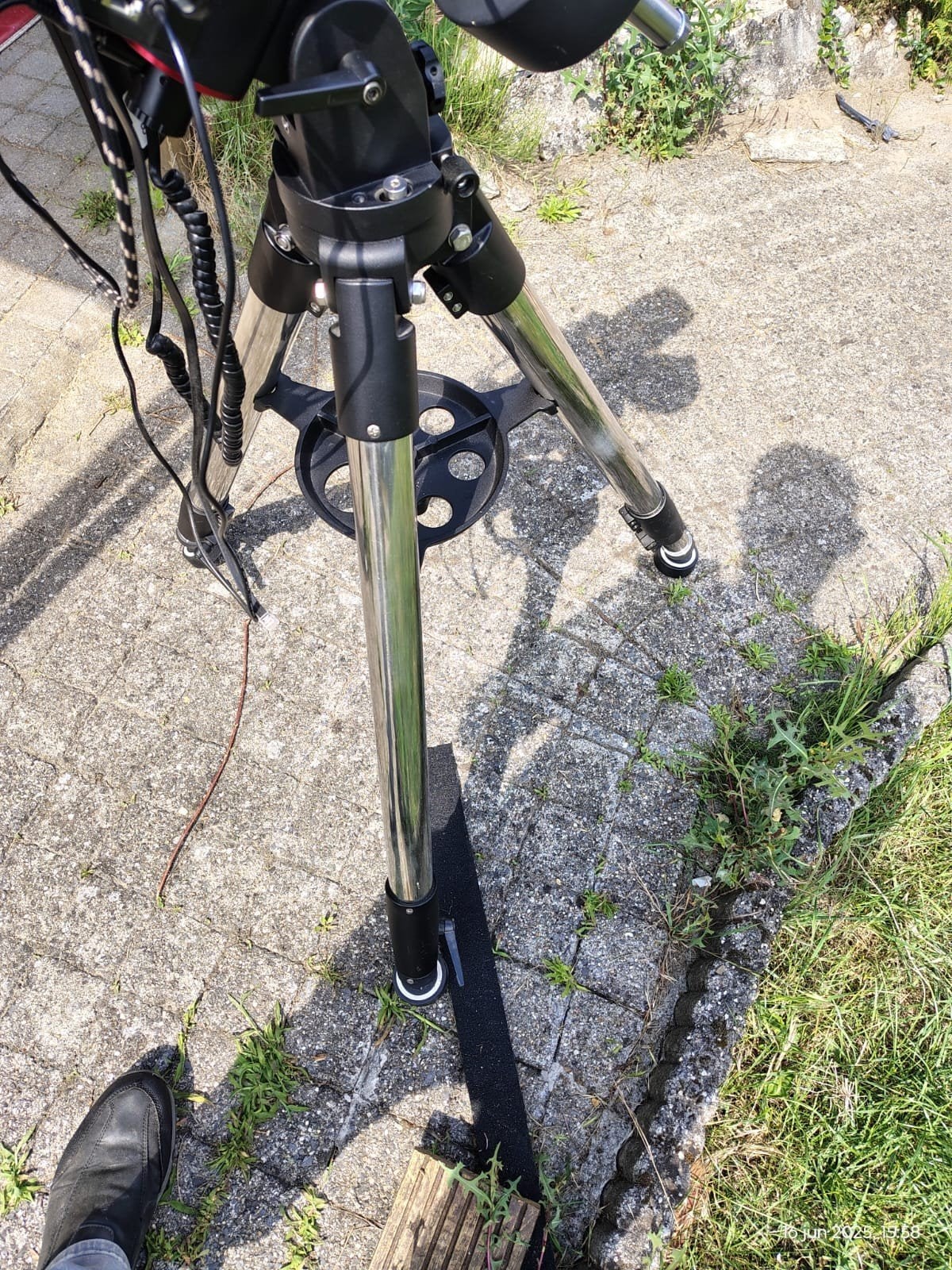 Astrofotografie set: Sky-Watcher Evostar 72ED, Enlèvement, Comme neuf, Télescope réfracteur (lentilles), Avec trépied