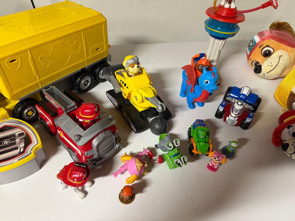 Paw patrol speelgoed en knuffels, Ophalen, Gebruikt