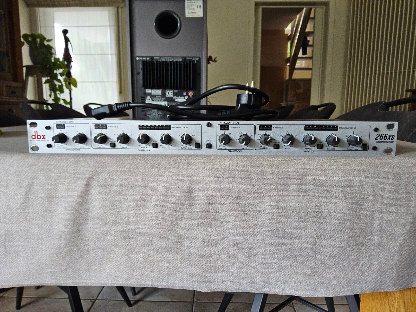 DBX 266xs, limiteur de compresseur, Enlèvement, Utilisé, Audio
