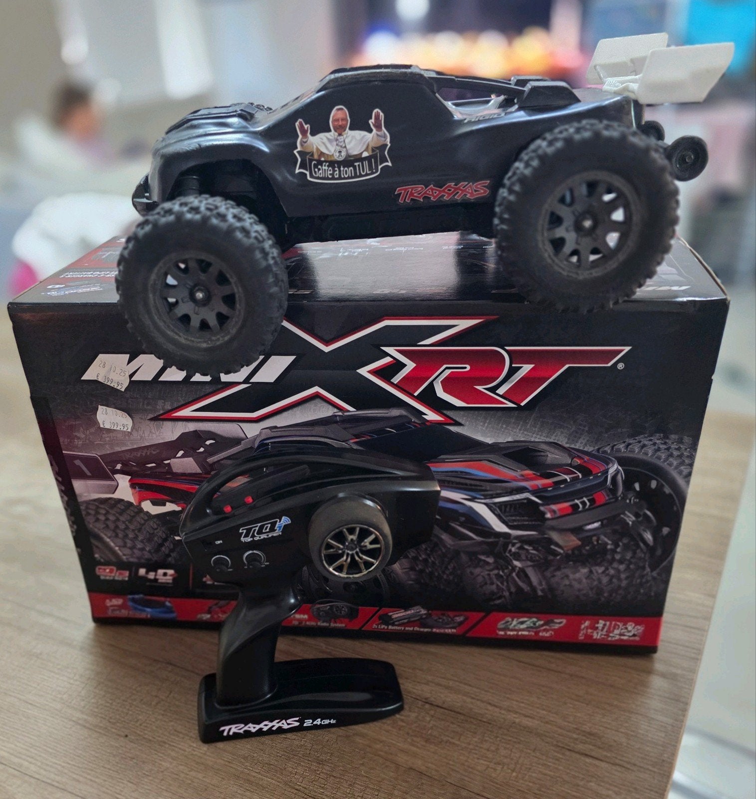 traxxas mini xrt, Hobby en Vrije tijd, Ophalen, Gebruikt, Overige schalen, Elektro