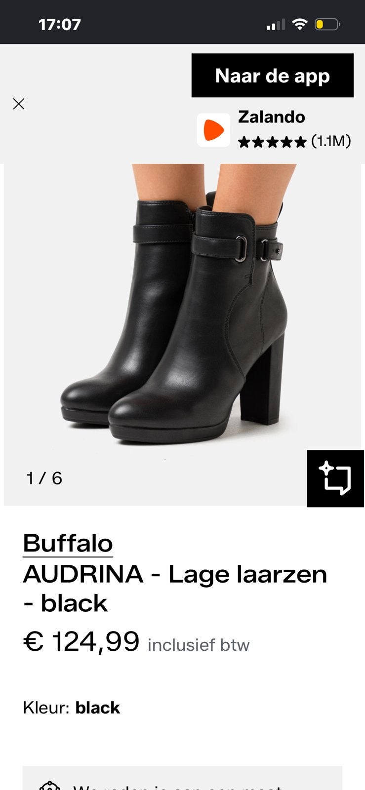 Buffalo hakken laarsjes, Kleding | Dames, Ophalen, Zo goed als nieuw