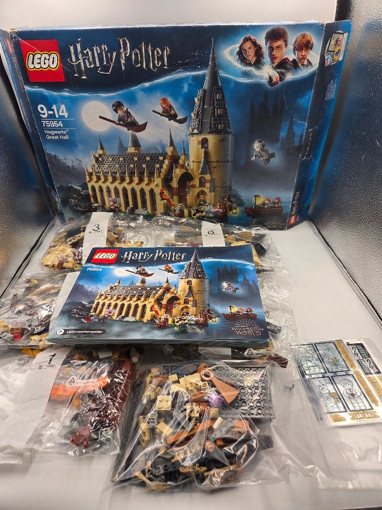 Lego Harry Potter 75954 La Grande Salle de Poudlard, Instructions incluses, Enlèvement ou Envoi, Lego, Ensemble complet