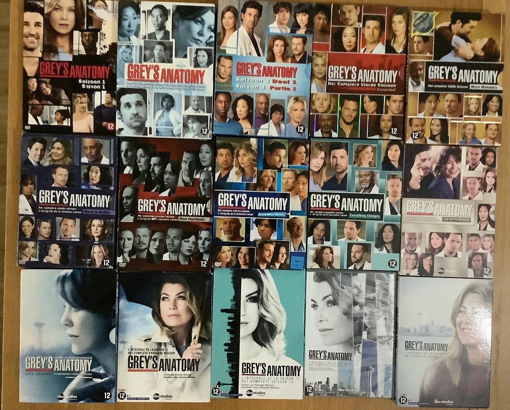 Grey's Anatomy Seizoen 1 t/m 15 Dvd, Cd's en Dvd's, Vanaf 12 jaar, Ophalen of Verzenden, Gebruikt, Drama