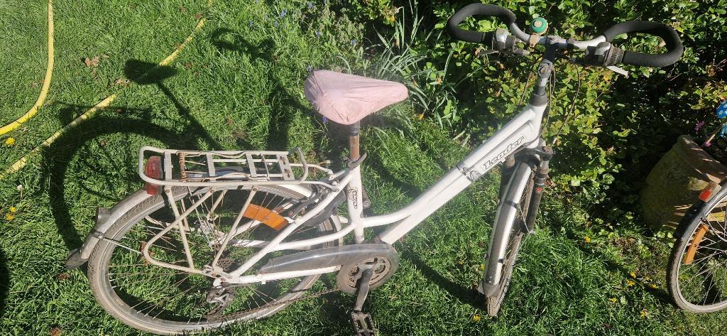 herenfiets en damesfietsen, Fietsen en Brommers, Ophalen, Gebruikt, Overige merken, Versnellingen