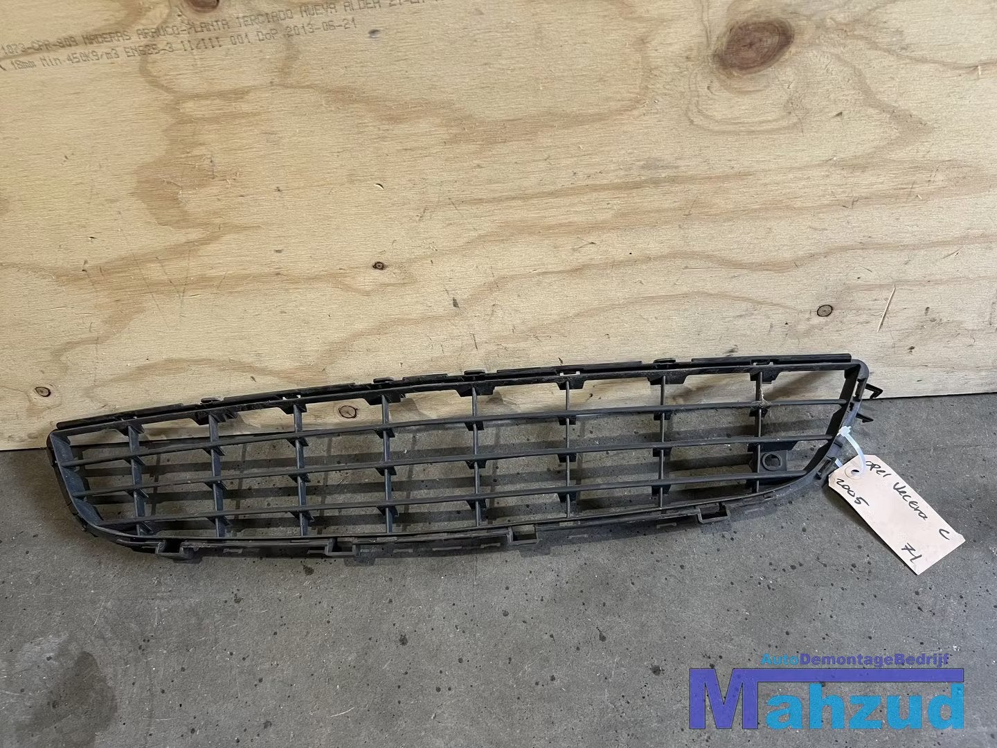 OPEL VECTRA C voorbumper bumper grille rooster 2002-2009, Pare-chocs, Opel Automobile GmbH, Avant, Opel
