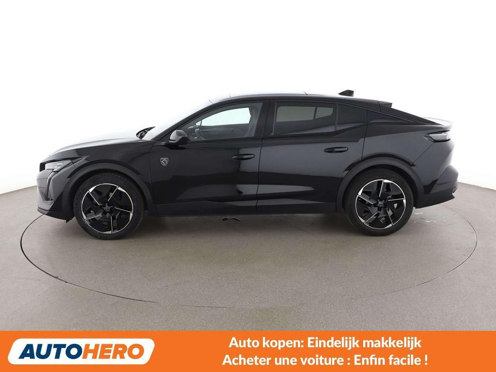 Peugeot 408 1.2 PureTech GT (bj 2023, automaat), Auto's, Peugeot, Gebruikt, Euro 6, 1199 cc, Zwart