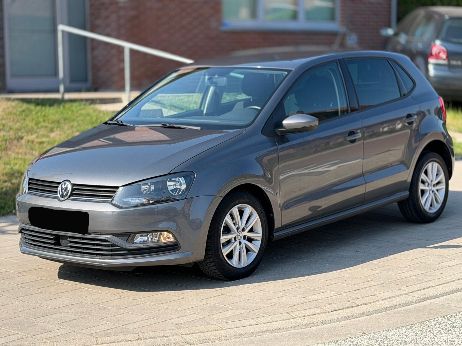 VOLKSWAGEN POLO 1.2 TSI 90 PK • DLR ONDERH. • BLANCO GEKEURD, Autos, Argent ou Gris, Achat, Euro 6, Entreprise