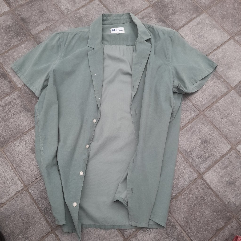 Chemise d'été verte WE taille L, Enlèvement ou Envoi, Porté, Vert, WE