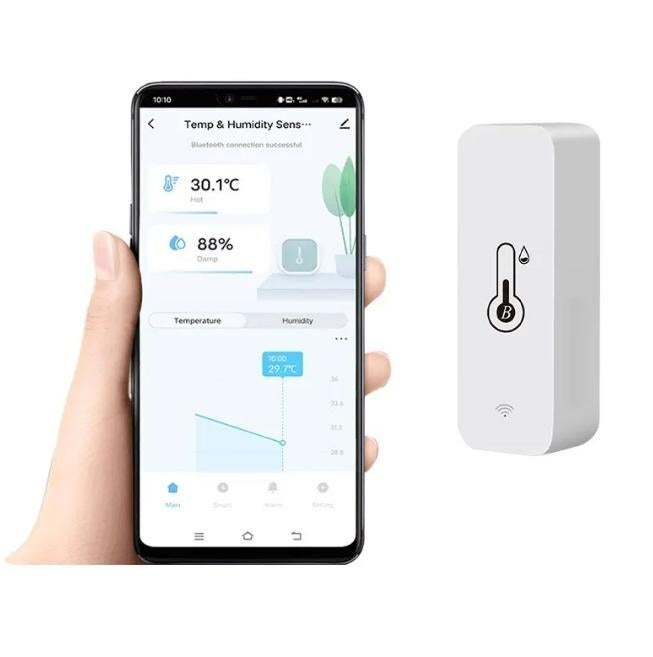 Bluetooth Thermometer Hygrometer Temperatuur Indoor - BTH01, Huis en Inrichting, Woonaccessoires | Overige, Nieuw, Ophalen of Verzenden