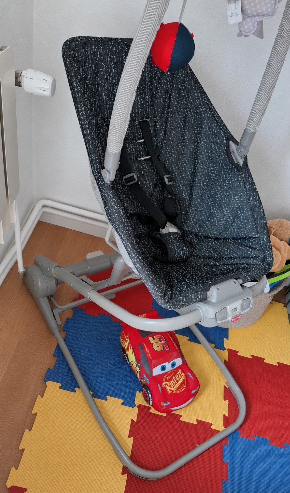 Nacelle bébé., Utilisé