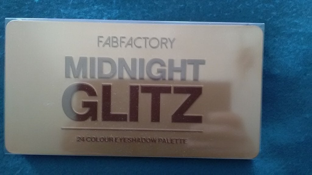 Palette d'ombres à paupières Fab Factory Midnight Glitz, Bijoux, Sacs & Beauté, Enlèvement ou Envoi, Neuf, Yeux, Maquillage