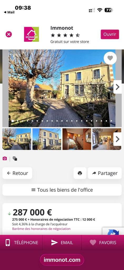 Gerestaureerd schooltje in Frankrijk, Immo, Huizen en Appartementen te koop, 200 tot 500 m², 5 kamers, Vrijstaande woning, 182 m²