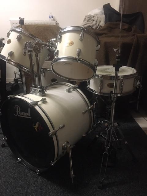 drumstel Pearl Target, Ophalen, Gebruikt, Pearl