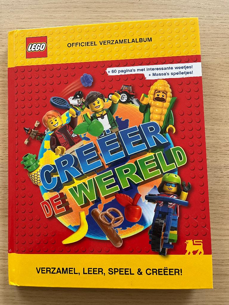 Lego officieel verzamelalbum, Overige supermarkten, Ophalen of Verzenden