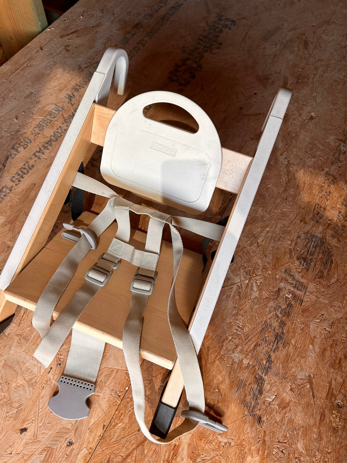 Stokke kinderstoel, Kinderen en Baby's, Kinderstoelen, Ophalen, Gebruikt