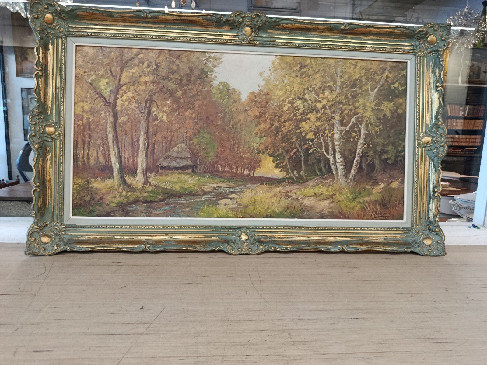 magnifique tableau ancien parfait état, Antiquités & Art, Enlèvement