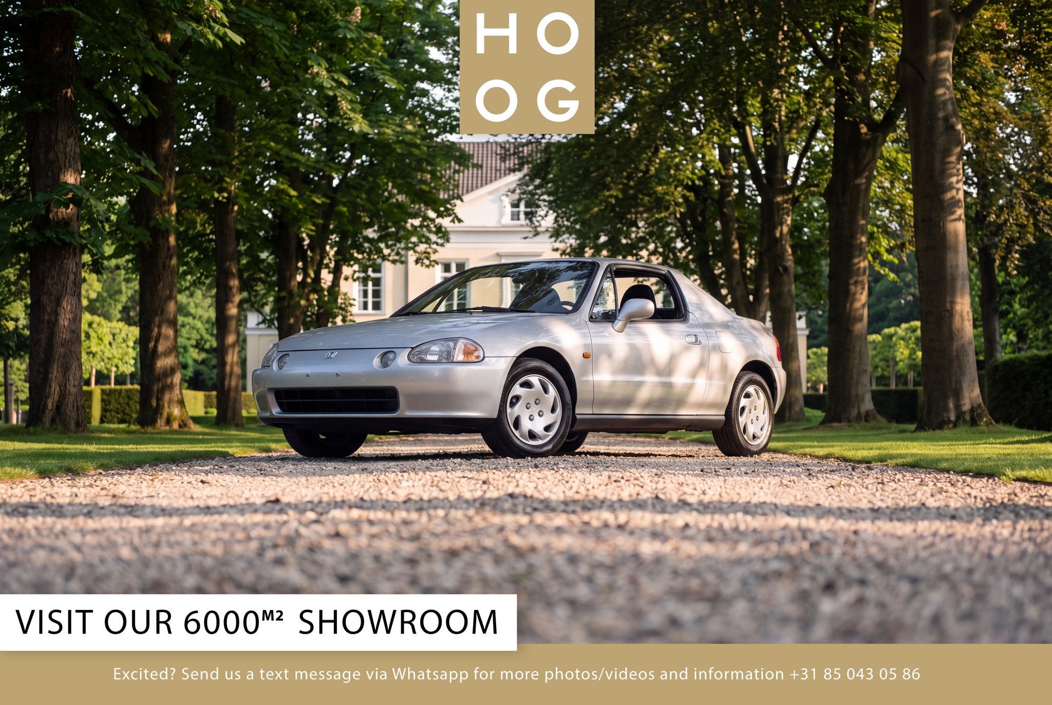 Honda CRX Del Sol 1.6 ESi (bj 1997), Auto's, Honda, Gebruikt, Leder, Bedrijf, Handgeschakeld