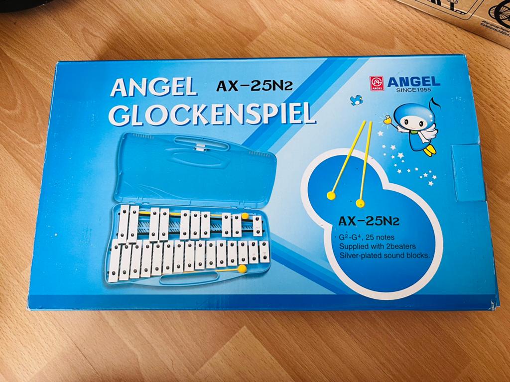 Angel glockenspiel - Angel Klokkenspel, Muziek en Instrumenten, Overige Muziek en Instrumenten, Ophalen of Verzenden, Zo goed als nieuw