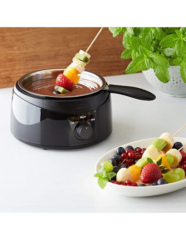 Elektrische Bain Marie voor Chocolade en sauzen 22cm - 1L, Electroménager, Fondue, Enlèvement ou Envoi, Neuf, Électrique, Poêle à fondue