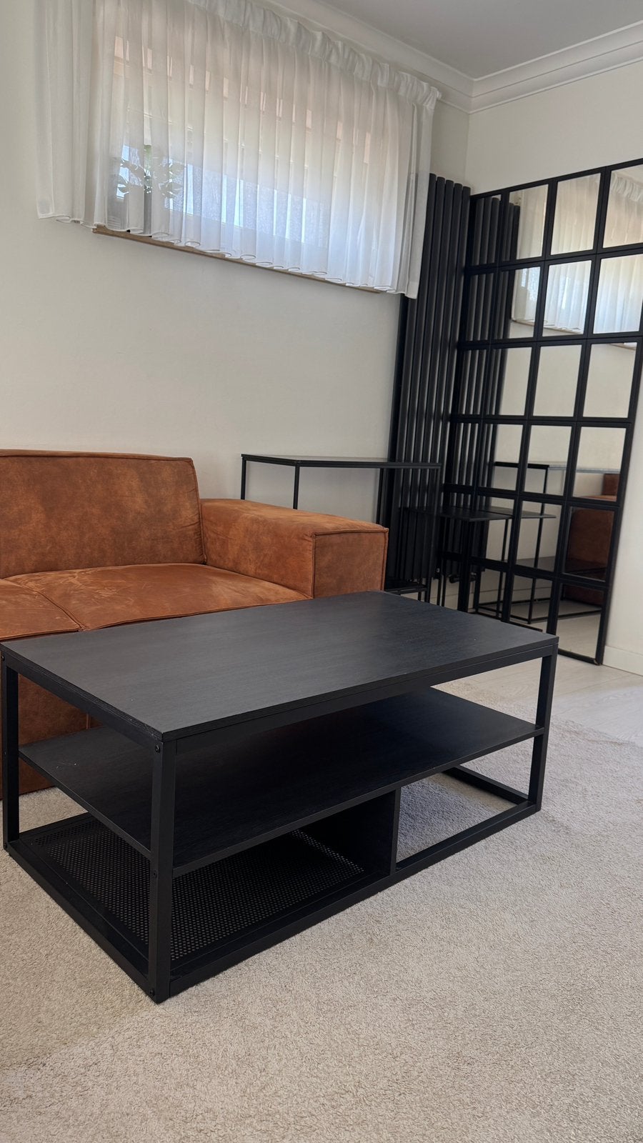 Comme une nouvelle table noire, Maison & Meubles, Enlèvement, Comme neuf