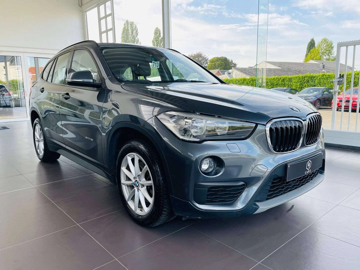 BMW X1 1.5iA * GARANTIE + + CUIR + CLIM + SIEGE CHAUFFANT *, Argent ou Gris, Achat, Euro 6, Entreprise