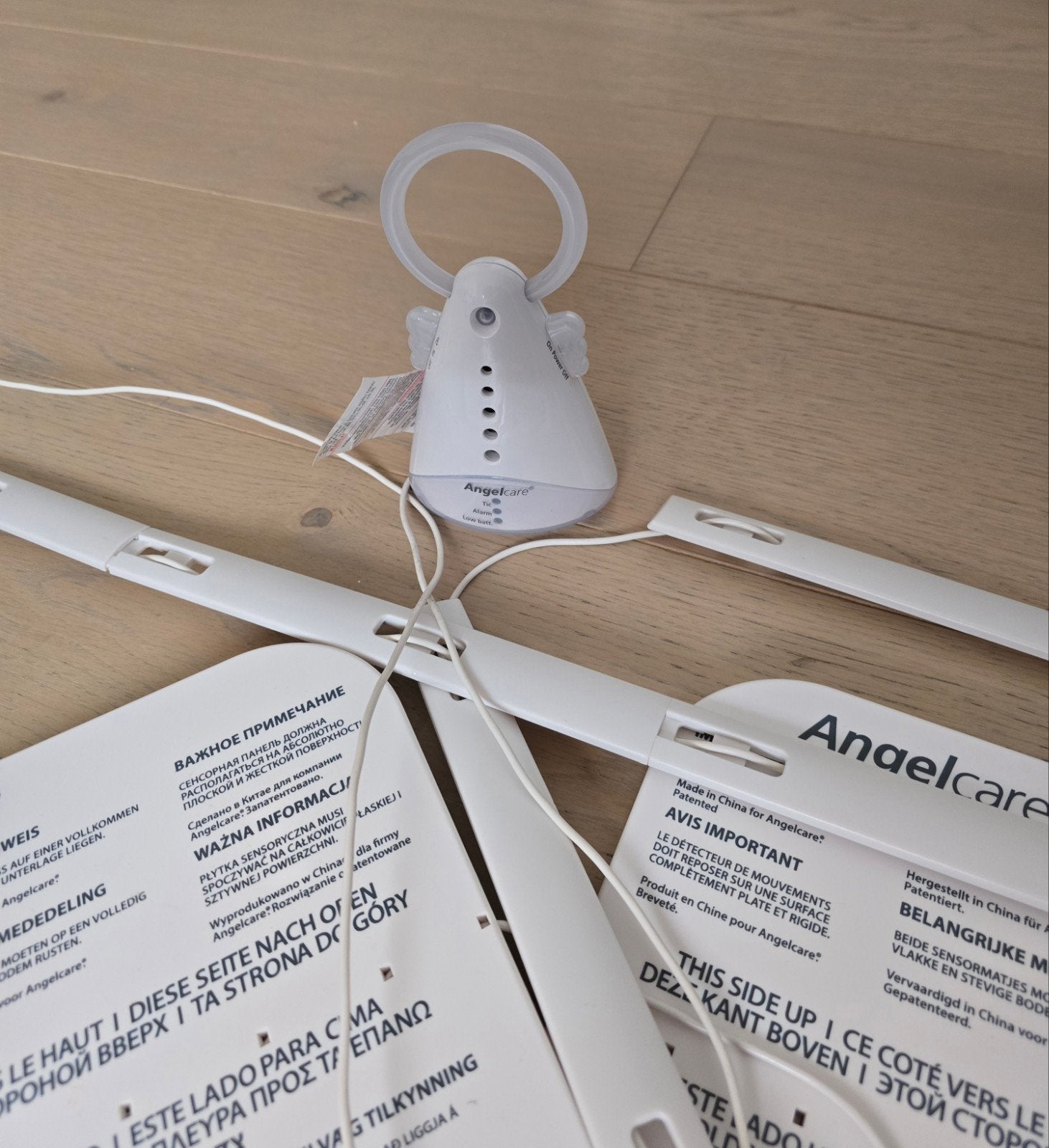 Angelcare Bewegingsmonitor met Sensormatten, Ophalen of Verzenden, Zo goed als nieuw, 250 meter of meer, Digitaal