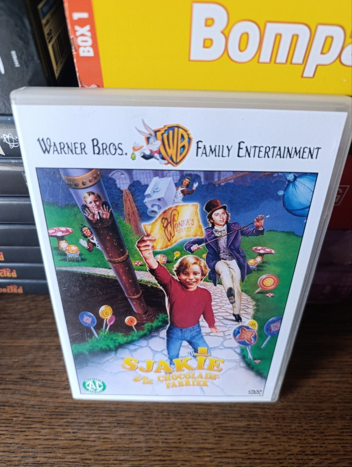 dvd ajam en de chocoladefabriek, Cd's en Dvd's, Ophalen of Verzenden