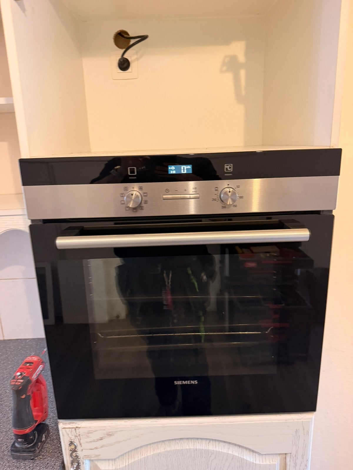 Inbouw combi oven, Elektronische apparatuur, Ophalen, Zo goed als nieuw, Inbouw, Oven