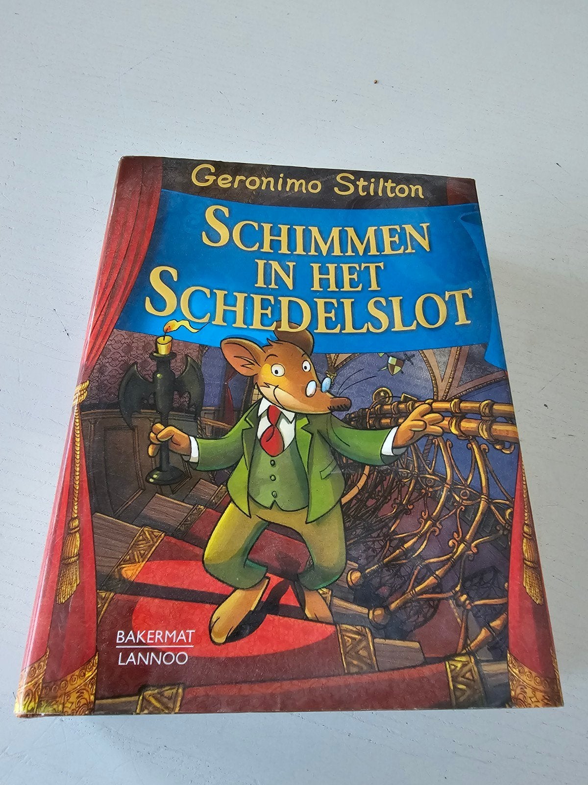 Schimmen in het Schedelslot Geronimo Stilton, Ophalen of Verzenden