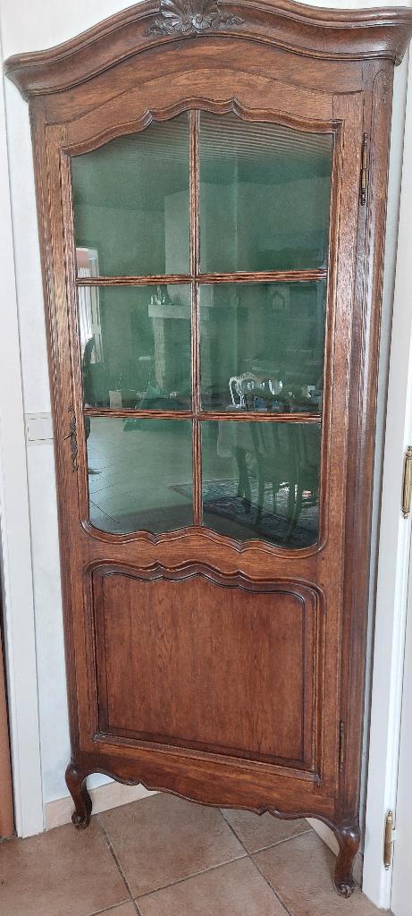 ARMOIRE D'ANGLE FRANÇAISE ANCIENNE, Enlèvement