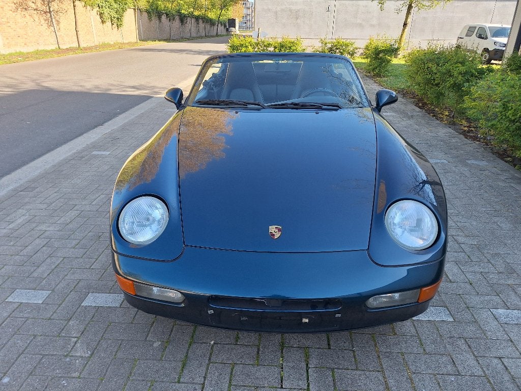 Porsche 968 Cabrio 3.0i | 1992 | 164dkm, 4 zetels, Achterwielaandrijving, Zwart, 4 cilinders
