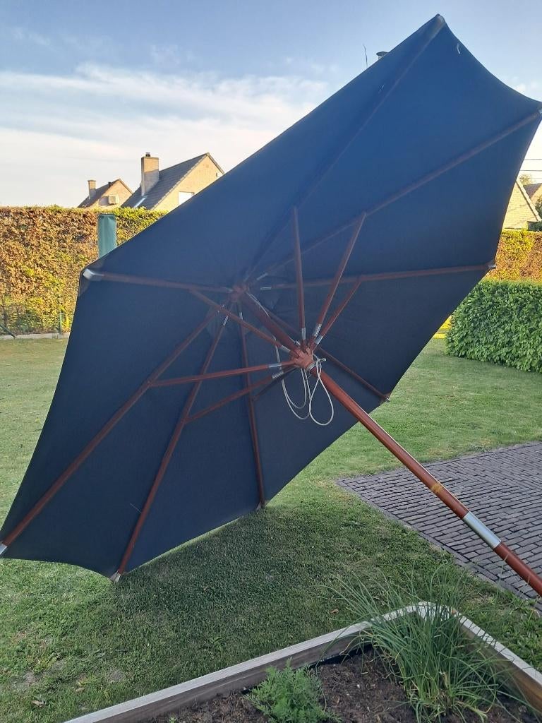 Parasol, Tuin en Terras, Ophalen, Gebruikt, Stokparasol, Verstelbaar