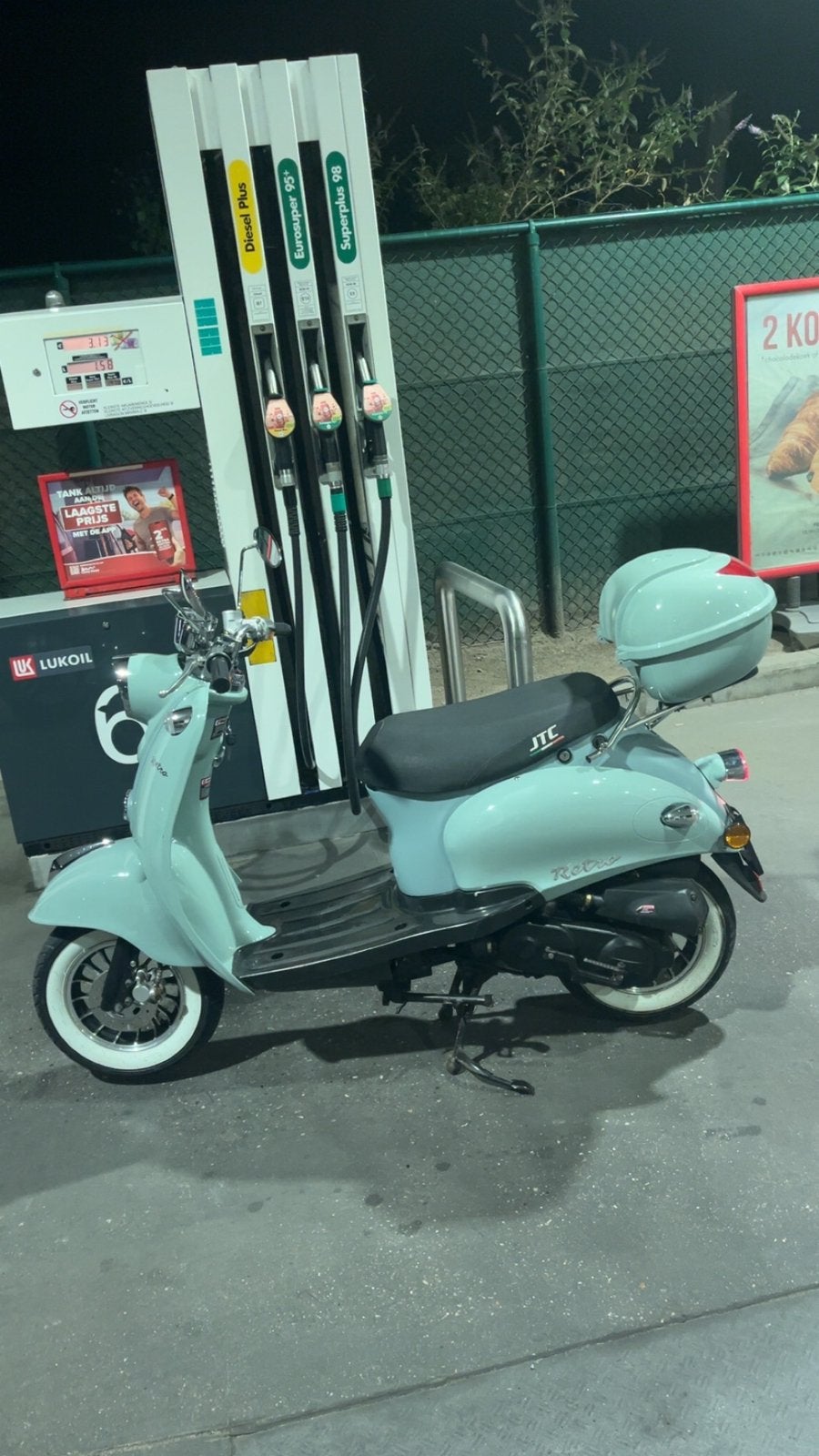 Trottinette JTC 49cc, Vélos & Vélomoteurs, Enlèvement, Comme neuf
