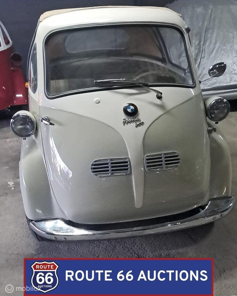 BMW Isetta 300 | 1960 | Route 66 Auctions, Achat, Entreprise, Boîte manuelle, Autre carrosserie