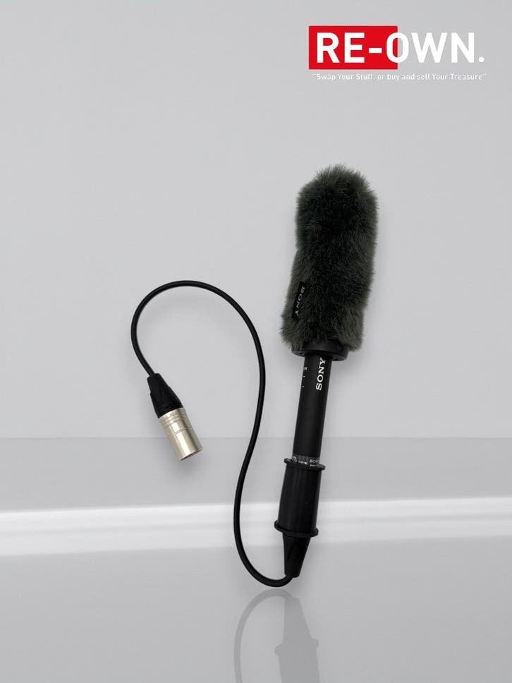 SONY ECM-VG1 | SHOTGUN MICROFOON | TOPSTAAT | GARANTIE, ., Overige typen, Ophalen of Verzenden, Zo goed als nieuw