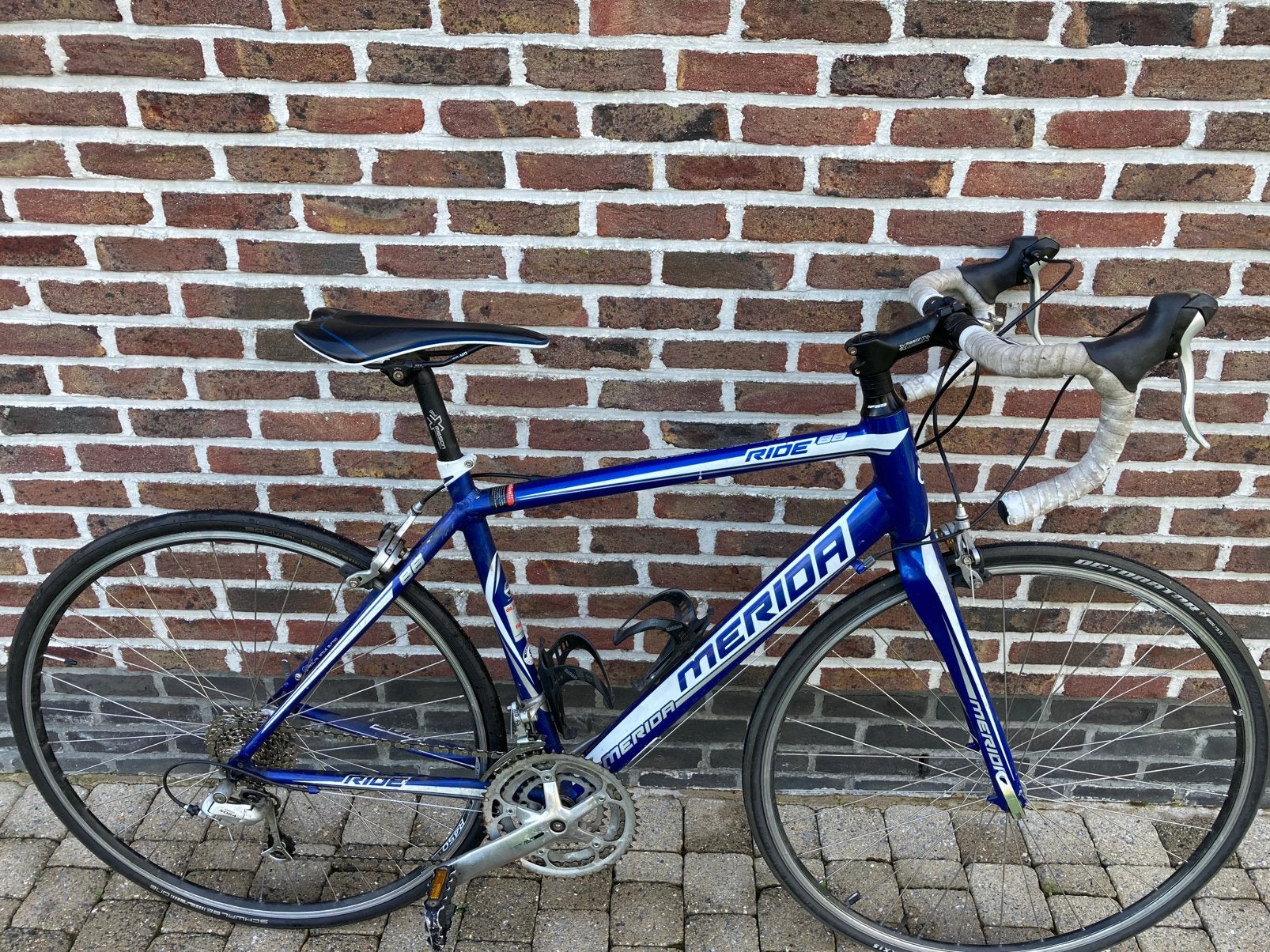 Koersfiets, Fietsen en Brommers, Ophalen, 28 inch, Gebruikt, Velgrem