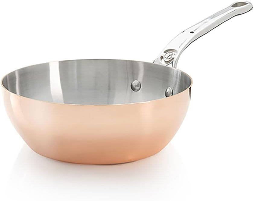 Nieuw | De Buyer Inocuivre Conische Sauteerpan koper Ø 20 cm, Huis en Inrichting, De Buyer, Nieuw, Ophalen of Verzenden, Sauteerpan