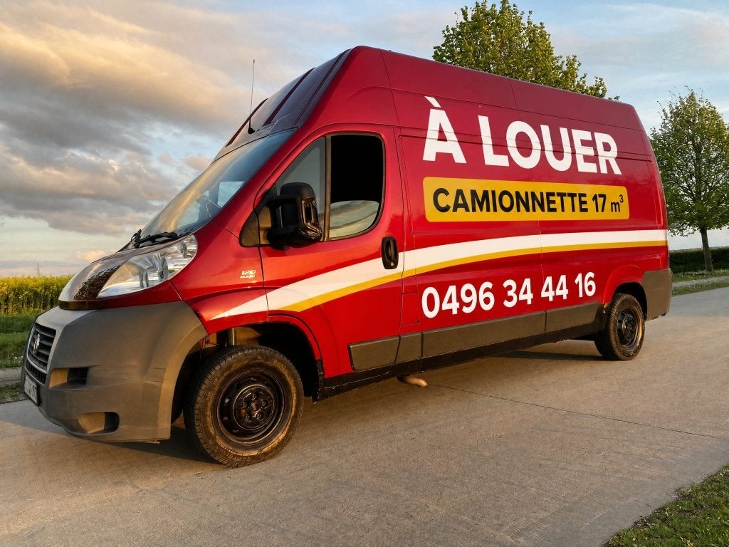 Location camionnette 0496344416
