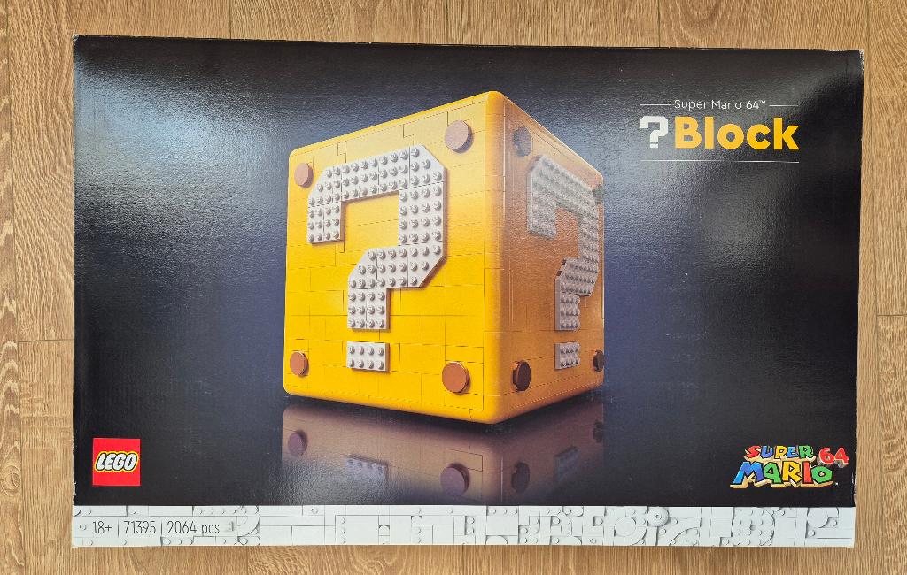 Boîte LEGO Super Mario 64 « ? Block », Neuf, Boîte incluse, Lego, Ensemble complet